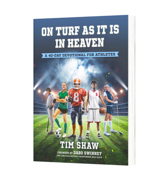 On Turf as It Is in Heaven: A 40-Day Devotional for Athletes - Dexterity Books